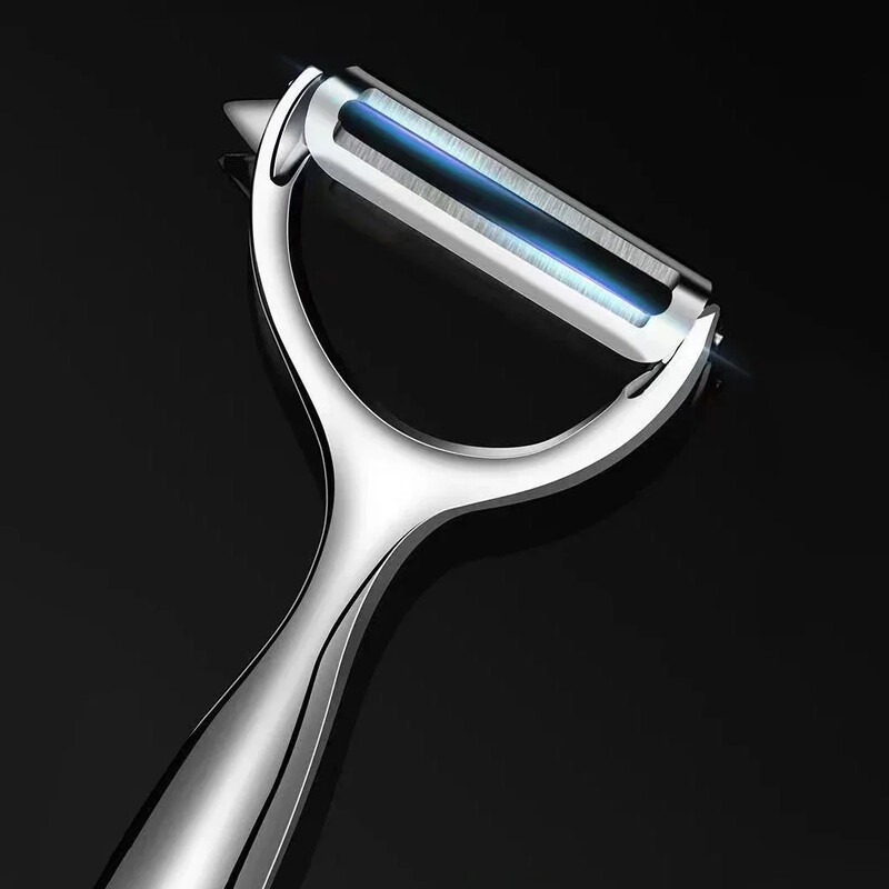 Zöldséghámozó Sárgarépa burgonyahámozó rozsdamentes acél hámozó ergonomikus csúszásmentes fogantyúval és éles pengéjű konyhai eszközökkel