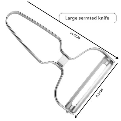 Rozsdamentes acél káposztareszelő Hámozó Zöldség Gyümölcssaláta Burgonyaszeletelő Káposztavágó Főzőeszközök Konyhai kiegészítők