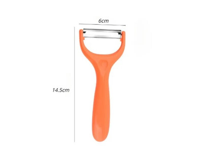 Rozsdamentes acél kerámia hámozó 5 színű zöldség-gyümölcs hámozó konyhai burgonya sárgarépa uborka hámozó konyhai kütyü