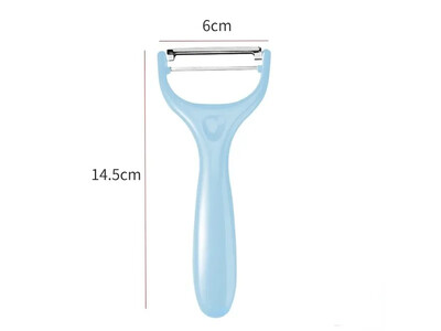 Rozsdamentes acél kerámia hámozó 5 színű zöldség-gyümölcs hámozó konyhai burgonya sárgarépa uborka hámozó konyhai kütyü