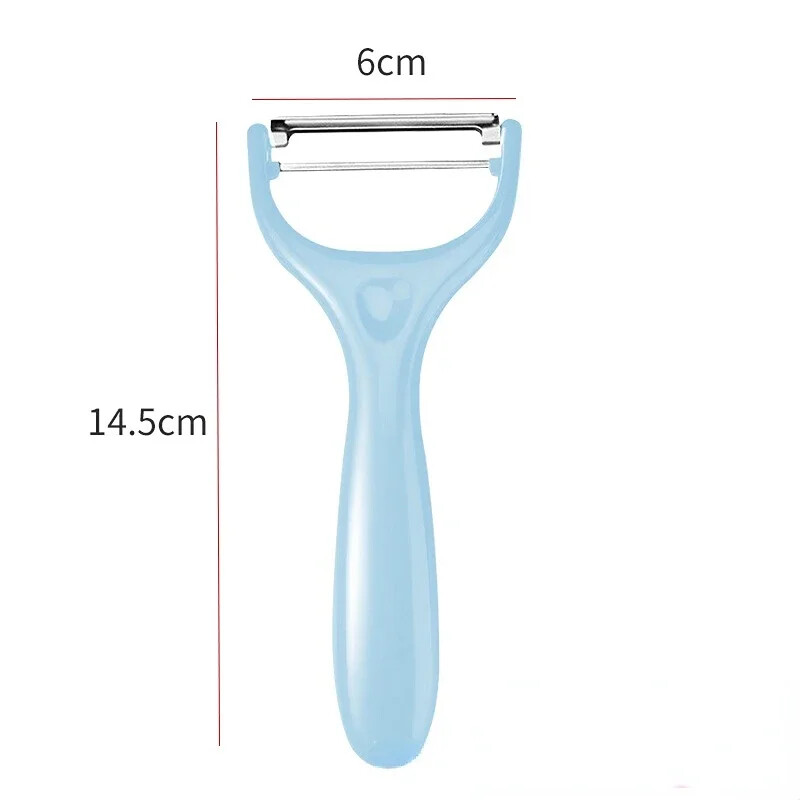 Rozsdamentes acél kerámia hámozó 5 színű zöldség-gyümölcs hámozó konyhai burgonya sárgarépa uborka hámozó konyhai kütyü