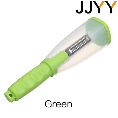 JJYY többfunkciós hámozó rendszerezővel Tárolási típusú vágókés Zöldség- és gyümölcshámozó konyhai eszközök