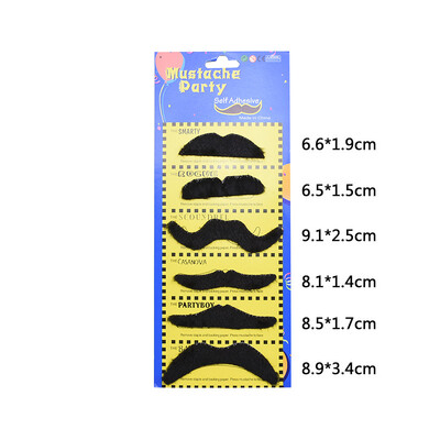 Halloween Party Kreatív Vicces jelmez Kalózparti Bajusz Cosplay Hamis bajuszszakáll gyerekeknek Felnőtt dekoráció fotó kellékek