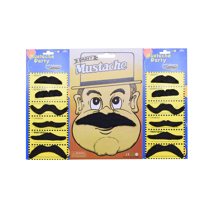 Halloween Party Kreatív Vicces jelmez Kalózparti Bajusz Cosplay Hamis bajuszszakáll gyerekeknek Felnőtt dekoráció fotó kellékek