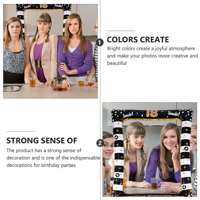 18. születésnapi fotófülke keret fotókeret fotófülke kellékei 18. születésnapi dekoráció Születésnapi parti kellékek képkeret