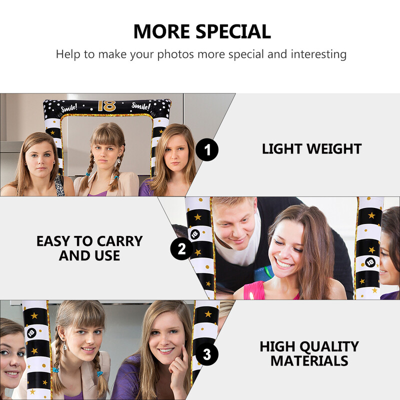 18. születésnapi fotófülke keret fotókeret fotófülke kellékei 18. születésnapi dekoráció Születésnapi parti kellékek képkeret