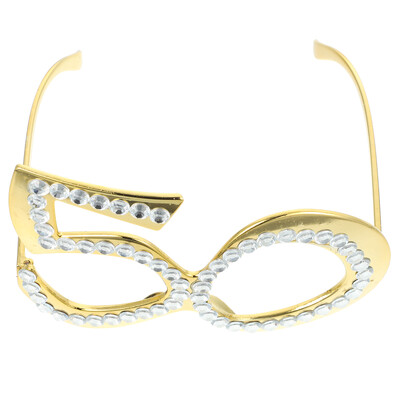 Recuzită de petrecere Ochelari de 50 de ani Ochelari de vedere Foto Ochelari de vedere pentru aprovizionare Costum amuzant Ochelari de soare Decorare pentru vârstă Cadouri pentru bărbați Rotunzi