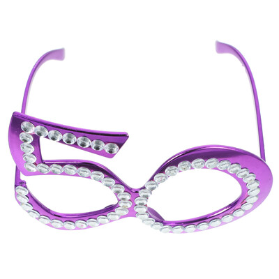 Recuzită de petrecere Ochelari de 50 de ani Ochelari de vedere Foto Ochelari de vedere pentru aprovizionare Costum amuzant Ochelari de soare Decorare pentru vârstă Cadouri pentru bărbați Rotunzi