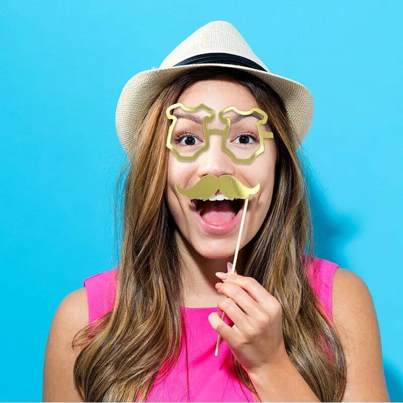 10 db Mummy To Be Oh Baby Shower Photo Booth kellékek az 1. születésnapi dekorációhoz Kiegészítők Újszülött fiúknak lányoknak ajándék parti kellékek