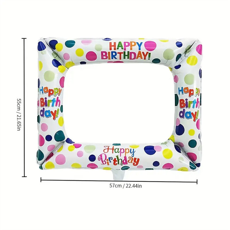 19 születésnapi party papír kézi fotó kellékek+alumínium filmes képkeret léggömbök, alkalmas parti hangulatú fotó kellékek stb.