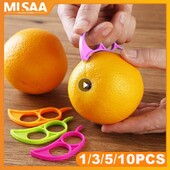 Cuțit creativ de curățare portocale Lămâie Dispozitiv de tăiat fructe Dispozitiv de tăiat ușor din plastic Cuțit de citrice pentru bucătărie Instrumente utile Accesorii de bucătărie