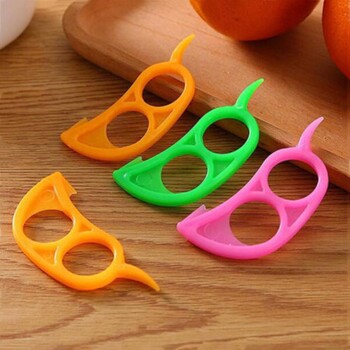 Creative Orange Peeler Lemon Slicer Fruit Stripper Πλαστικό Easy Slicer Μαχαίρι εσπεριδοειδών για κουζίνα Χρήσιμα εργαλεία Αξεσουάρ κουζίνας