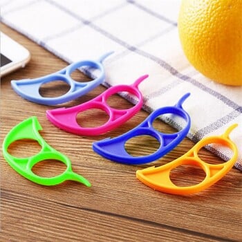 Creative Orange Peeler Lemon Slicer Fruit Stripper Πλαστικό Easy Slicer Μαχαίρι εσπεριδοειδών για κουζίνα Χρήσιμα εργαλεία Αξεσουάρ κουζίνας