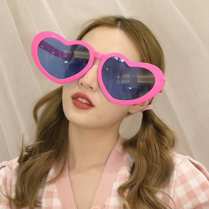 Új Óriás Nagy, Túlméretezett szemüvegek Nagy Hatalmas Újdonság Vicces Szemüvegek Bárfesztivál Karneváli Napparti Kellékek Koszorúslány ajándék