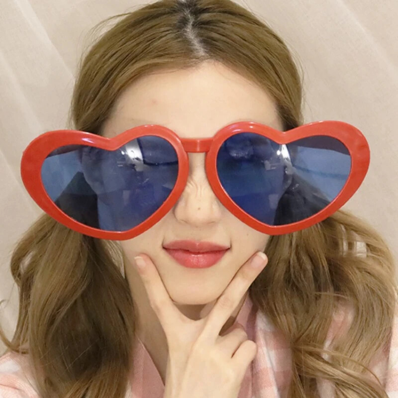 Új Óriás Nagy, Túlméretezett szemüvegek Nagy Hatalmas Újdonság Vicces Szemüvegek Bárfesztivál Karneváli Napparti Kellékek Koszorúslány ajándék