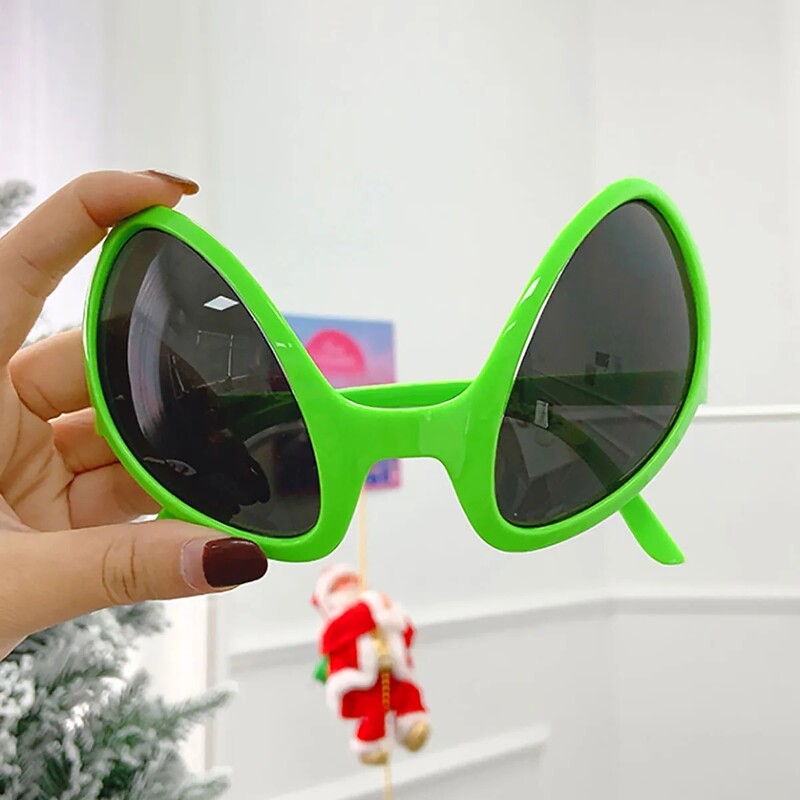 1PC - Διακόσμηση πάρτι Alien Funny Glasses Party Funny Photo Prop