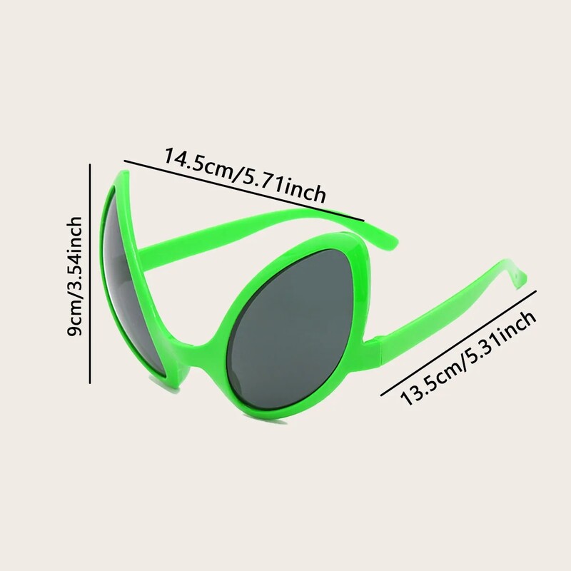 1PC - Διακόσμηση πάρτι Alien Funny Glasses Party Funny Photo Prop