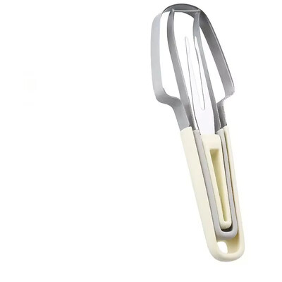 3 vienā nerūsējošā tērauda arbūzu griezējs Daudzfunkcionāls augļu griešanas kombinētais nazis pārnēsājams augļu atdalītājs