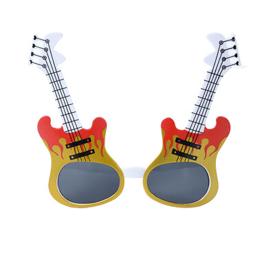 Hawaii Beach Vicces szemüvegek Ananász Madár Gitár Napszemüvegek Nyári Luau Hawaii Pool Beach Party Favor Dekoráció Fénykép kellékek