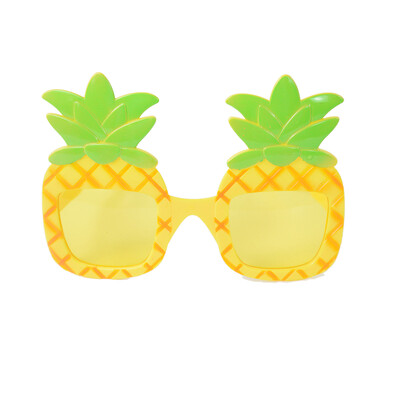 Hawaii Beach Vicces szemüvegek Ananász Madár Gitár Napszemüvegek Nyári Luau Hawaii Pool Beach Party Favor Dekoráció Fénykép kellékek