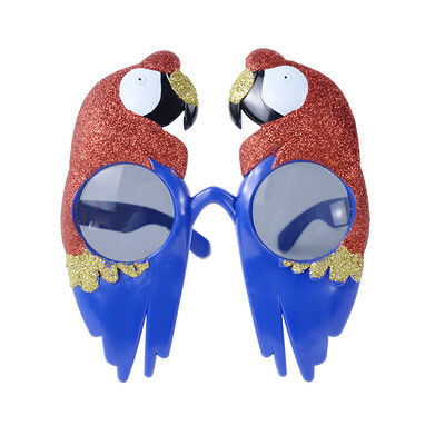 Hawaii Beach Vicces szemüvegek Ananász Madár Gitár Napszemüvegek Nyári Luau Hawaii Pool Beach Party Favor Dekoráció Fénykép kellékek