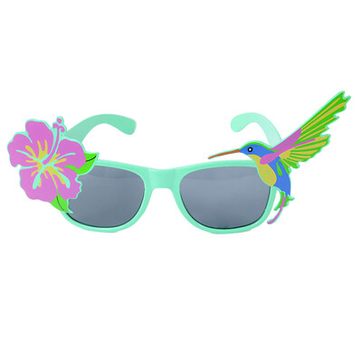 Hawaii Beach Vicces szemüvegek Ananász Madár Gitár Napszemüvegek Nyári Luau Hawaii Pool Beach Party Favor Dekoráció Fénykép kellékek