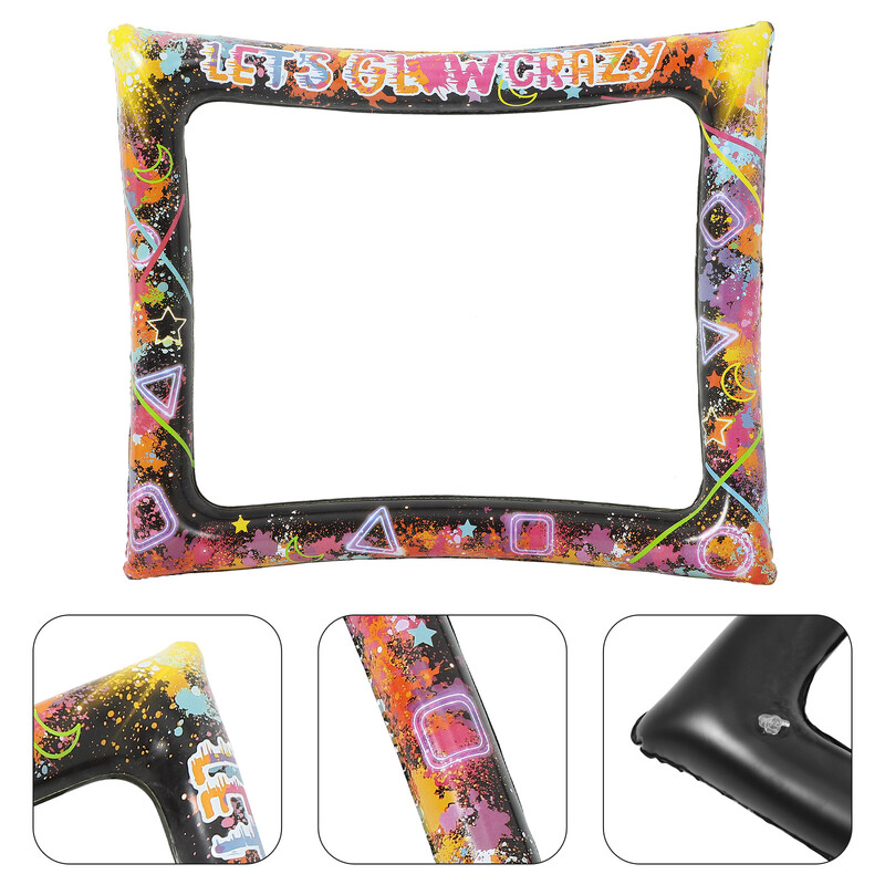 Φουσκωτό κορνίζα φωτογραφιών Selfie Lets Glow.