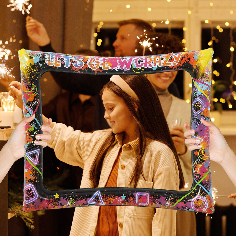 Φουσκωτό κορνίζα φωτογραφιών Selfie Lets Glow.