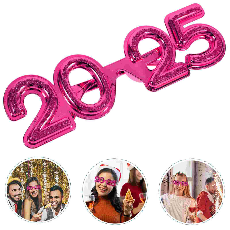 Γυαλιά 2025 Γυαλιά Αριθμός Γυαλιά Πρωτοχρονιάτικο πάρτι φωτογραφικά στηρίγματα Γυαλιά οράσεως Μοντελοποίηση τρισδιάστατα