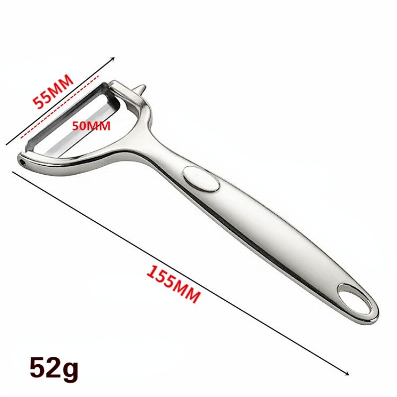 Zöldséghámozó rozsdamentes acél hámozók Zöldségvágó Burgonyavágó csúszásmentes szeletelő Főzőkütyük Otthoni Konyha Kiegészítők