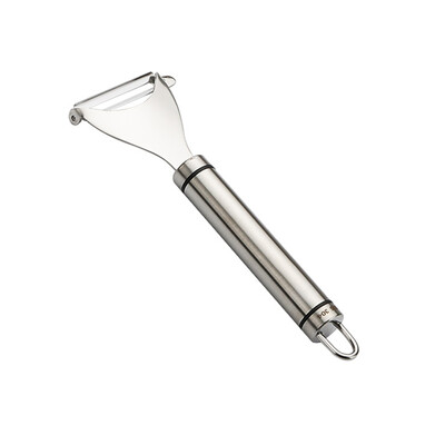 Rozsdamentes acél kettős felhasználású burgonyahámozó alma sárgarépa hámozó kés Gyümölcsvágó Éles kaparó konyhai eszközök