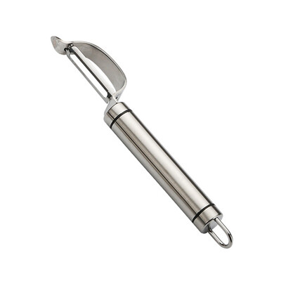 Rozsdamentes acél kettős felhasználású burgonyahámozó alma sárgarépa hámozó kés Gyümölcsvágó Éles kaparó konyhai eszközök