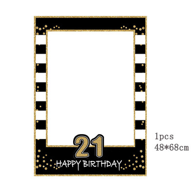 18 21 30 40 50 60. születésnapi fényképes kellékek Felnőtt Születésnapi Party Fotófülke kellékek Születésnapi dekorációs kellékek