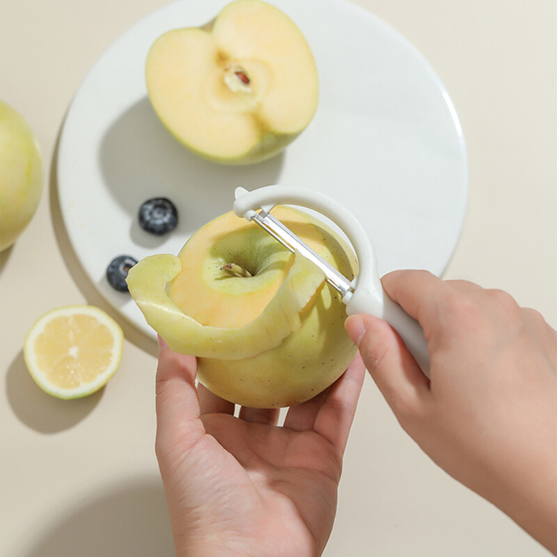 WMMO odos šveitiklis su nerūdijančio plieno ašmenimis Daugiafunkcis rūdims atsparus skustuvas virtuvės indas daržovėms ir vaisiams lupti