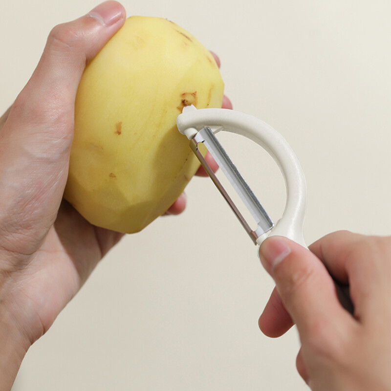 WMMO odos šveitiklis su nerūdijančio plieno ašmenimis Daugiafunkcis rūdims atsparus skustuvas virtuvės indas daržovėms ir vaisiams lupti