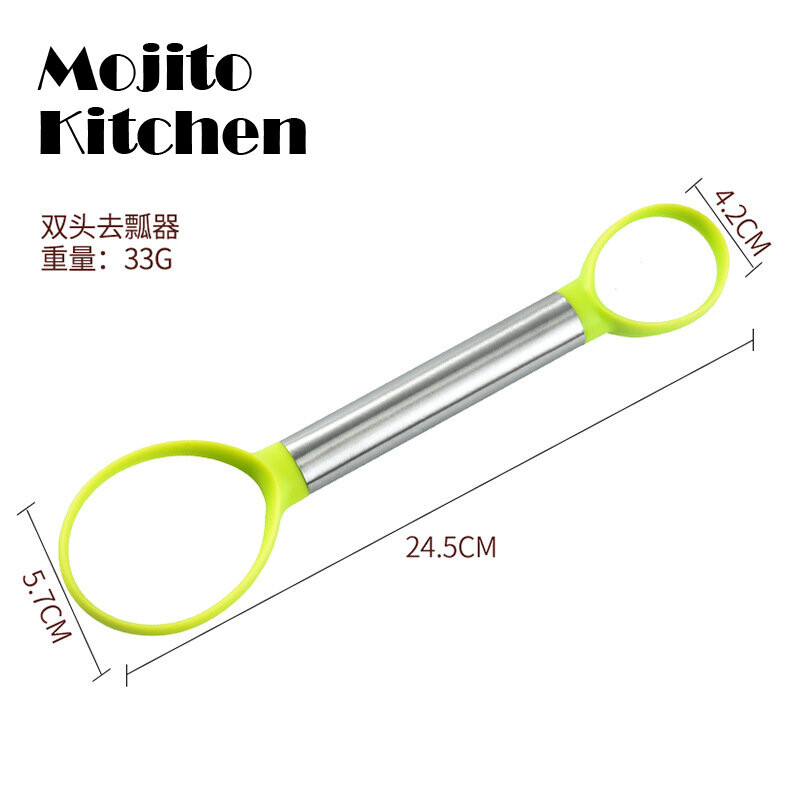 Kūrybinis vaisių sėklų valiklis arbūzas Cantaloupe Dig minkštimo separatorius Mango Dragon Digger Spoon Magic Tool