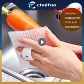 1 ~ 10 TK Köögi puhastustööriistad Silikoonist nõudepesuri lõhehari Puu- ja juurviljapuhastushari Kodupuhastus