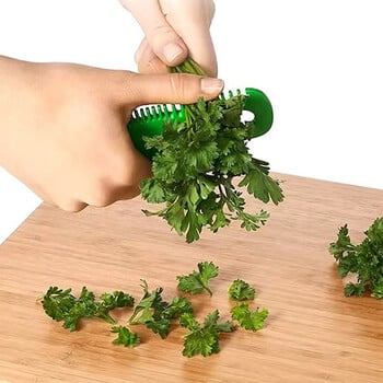 1 τμχ Πολυλειτουργικό Βανίλια Peeler Creative Kitchen Gadget Leaf Remover Vanilla Rosemary Chopper