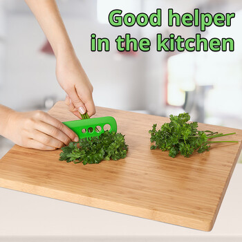 1 τμχ Πολυλειτουργικό Βανίλια Peeler Creative Kitchen Gadget Leaf Remover Vanilla Rosemary Chopper