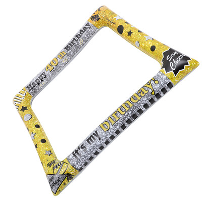 Πλαίσιο χειρός Φουσκωτά φωτογραφικά μπαλόνια 40ου περιπτέρου Pvc πάρτι