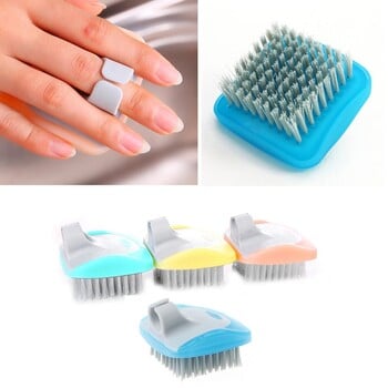 Mini Fruits Vegetables Cleaning Brush Fingers for Protection Carrot Potato Clean