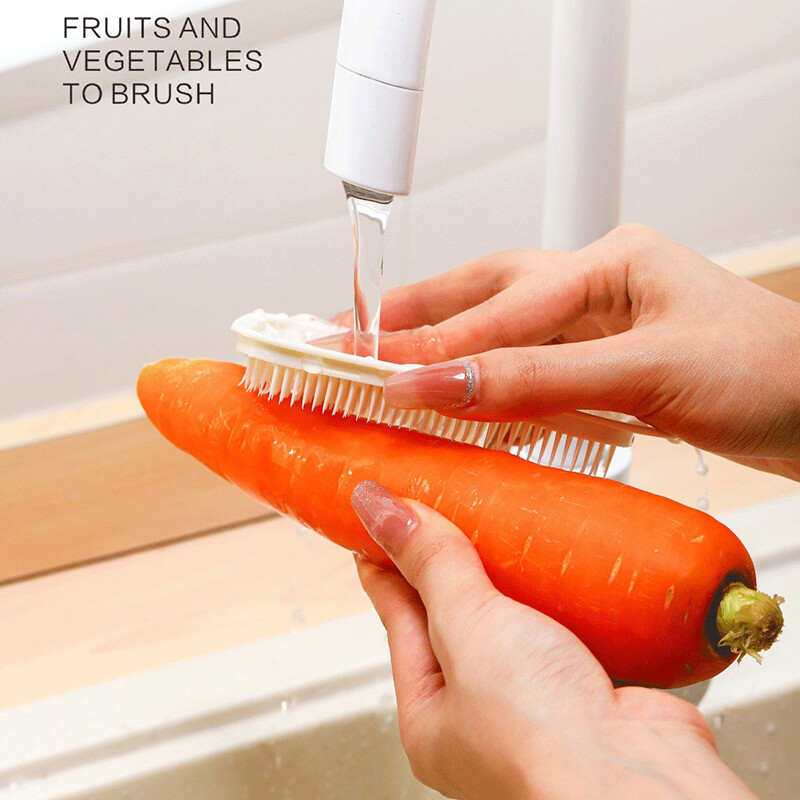 Puuvilja-köögiviljade puhastushari Toidukvaliteediga silikoonist kartuliporgandi puhastuspintslid Kööginõudepesuri puhastustööriistad Vidinad