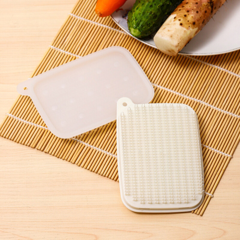 Puuvilja-köögiviljade puhastushari Toidukvaliteediga silikoonist kartuliporgandi puhastuspintslid Kööginõudepesuri puhastustööriistad Vidinad