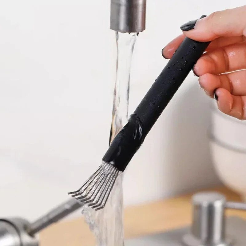 Nešiojamas arbūzų sėjos pašalinimo įrankis nerūdijančio plieno rankinis arbūzų sėjimo vaisių sėjos įrankis su silikonine rankena