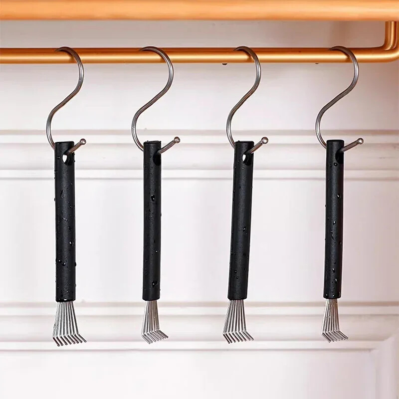 Nešiojamas arbūzų sėjos pašalinimo įrankis nerūdijančio plieno rankinis arbūzų sėjimo vaisių sėjos įrankis su silikonine rankena