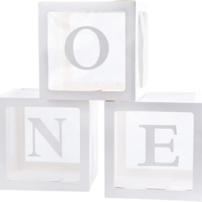 Babadobozok betűkkel vagy számokkal, Baba,Eid,One,Ohbaby,2024 születésnapi,Eid party dekoráció,Baby Show dekoráció