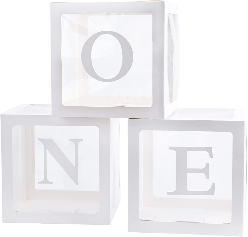 Babadobozok betűkkel vagy számokkal, Baba,Eid,One,Ohbaby,2024 születésnapi,Eid party dekoráció,Baby Show dekoráció