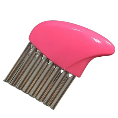 Nešiojamas banguotas gruzdintų bulvyčių pjaustytuvas nerūdijančio plieno bulvių pjaustyklė daržovių smulkintuvas bulvių pjaustyklė patvarios virtuvės įtaisai