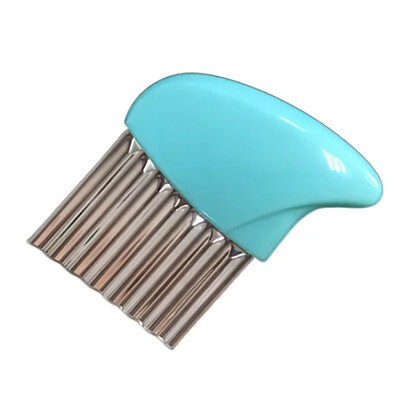 Nešiojamas banguotas gruzdintų bulvyčių pjaustytuvas nerūdijančio plieno bulvių pjaustyklė daržovių smulkintuvas bulvių pjaustyklė patvarios virtuvės įtaisai