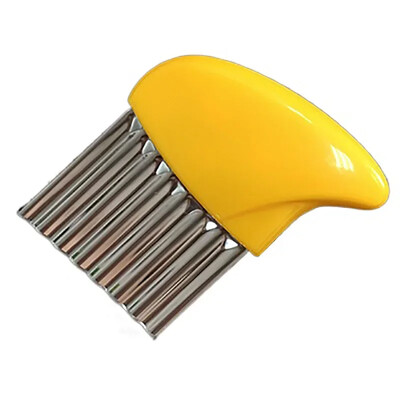 Nešiojamas banguotas gruzdintų bulvyčių pjaustytuvas nerūdijančio plieno bulvių pjaustyklė daržovių smulkintuvas bulvių pjaustyklė patvarios virtuvės įtaisai